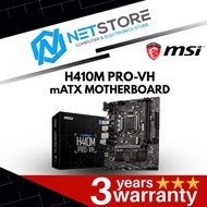 MSI H410M PRO-VH mATX MOTHERBOARD