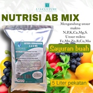 Nutrisi AB Mix LA NUTRIENT Pekatan 5 Liter Untuk Sayur Buah dan Buah