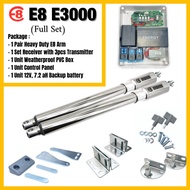 E8 E3000 Stainless Steel Super Heavy Duty Arm Auto Gate Full Set HUS Autogate