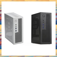 (KUEV) A09 HTPC Computer Case Mini ITX Gaming PC Chassis Desktop Chassis USB3.0 Computer Case Home Computer Case