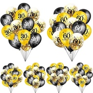 happy birthday decoration belon birthday party set murah 30 40 5060th Birthday Number Balloon Set Co