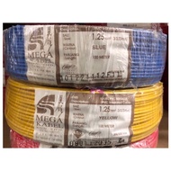 MEGA KABLE 1.25MM(3/0.73mm) Insulated PVC 100% Pure Copper Cable (SIRIM）