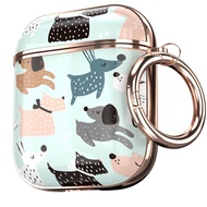 Maxjoy for AirPods Case Cover, Hard AirPod Case for Women Men Protective Shockproof Cute iPod 2 Case