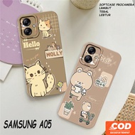MAKMUR - Latest SAMSUNG A05 Case 2023 - Fashion Case CARTOON BEAR - Casing Latest SAMSUNG A05hp 2023