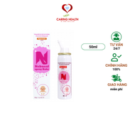 Dung dịch xịt mũi ưu trương Nebusal Spray Baby 1.9% chai 50ml - giúp giảm nghẹt mũi cho trẻ từ 3 thá