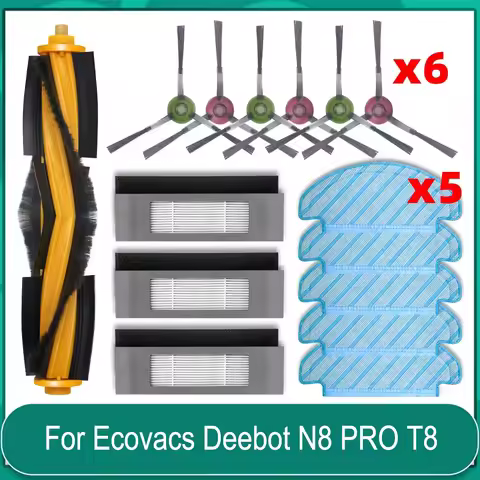 For Ecovacs Deebot N8 PRO T8 T8 AIVI Yeedi 2 Hybrid Vac Robot Vacuum Cleaner Hepa Filter Main Side B