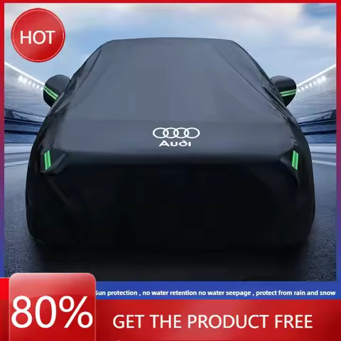 2025 1Pc Car Body Full Covers Outdoor Sun Snow Rain Protection Clothing for Audi A3 A4 A5 A6 B6 B7 B