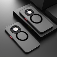Fashion Wireless Charging Case for Huawei Mate50 50Pro MATE40 40PRO 40E P50Pro P50 P40 P30 PRO Frosted Hard Phone Case