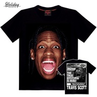 ⊕ STAR T SHIRT TRAVIS SCOTT - DYSTOPIA T-SHIRTS cotton