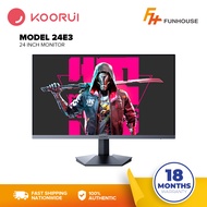 Funhouse | KOORUI 24E3 IPS panel 1ms refresh rate 99% sRGB FHD 24" Gaming Monitor | KOORUI 24E4 (pow