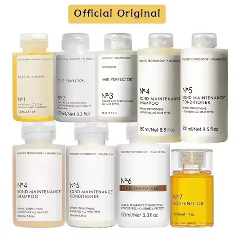 100ml NO.1-7 Hair Shampoo And Conditioner Anti-high Temperature Repair Bonding Oils Hair Nursing Hai