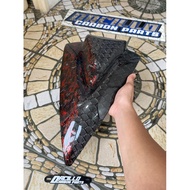 Aerox version 1 carbon fiber ( 3D x FORGE RED LINE )