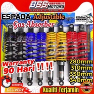 Espada Adjustable Gas Absorber 280mm 310mm 330mm 340mm EX5 Wave 100 110 125 Dash Sport Bonus Kriss L