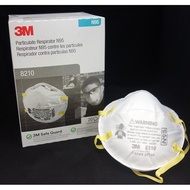 MASK PARTICULATE RESPIRATOR 8210 N-95 1box 20pcs 3 Face Mask Anti Haze Mask Disposable Face Mask 20 