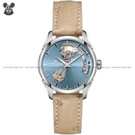 HAMILTON H32215840 Analog Watch JAZZMASTER OPEN HEART LADY AUTO 36mm Leather Strap Blue *Original
