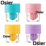 OSIER Glasses Lenses Box Plastic Rotatable Travel Glasses Lenses Container