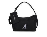 韓國預訂 kangol logo 可斜咩 手提包 2用腋下包 配零錢包