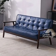 🩵CF082 梳化 Sofa 〖Free Shipping包送貨〗 沙發 客廳 皮質梳化 實木沙發 美式復古卡座 咖啡廳商用座位 單人梳化 雙人梳化 單人位 雙人位