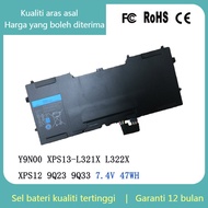 7.4V Y9N00 Laptop Battery for DELL 3H76R 489XN XPS13-L321X L322X XPS12 9Q23 9Q33