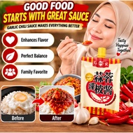 Ship in 24H Spicy Garlic Sauce Garlic Chili Paste 180g For Rice Noodles Dumplings Hotpot Dipping