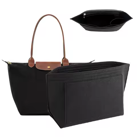 Felt Purse Organizer Insert for Longchamp Le Pliage S/ML Handbag Insert