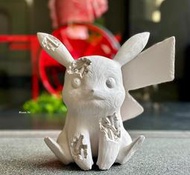 Daniel Arsham Pokemon CRYSTALIZED PIKACHU 神奇寶貝 寶可夢 坐姿 皮卡丘