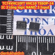 3pcs TC74VHC32FT VHC32 74VHC32 TC74VHC10FT 74VHC10 VHC10 TC74VHC14FT 74VHC14 V14 TSSOP14 logic port 