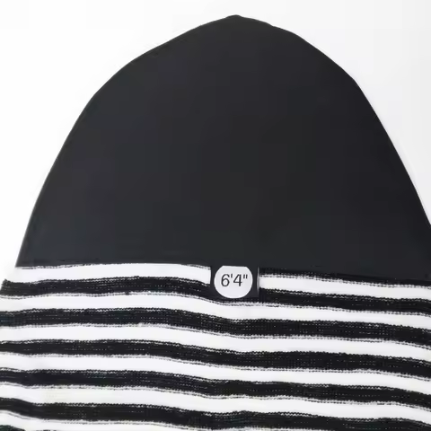 6ft4 Quick-dry Surfboard Sock Knit Surf Sock Stretch terry surfboard bag