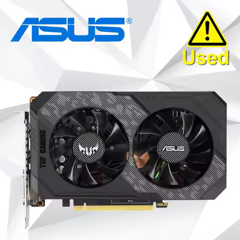 ASUS TUF GAMING GeForce GTX 1660 OC Edition 6G Graphic Card