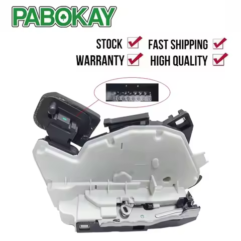 For VW Skoda Golf Jetta Polo Scirocco Sharan Tiguan Rear Right Door Lock Mechanism 5K4839016B 5K4839