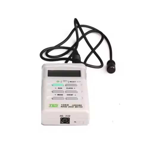 Occupational Health TES-1355 Noise Dose Meter Security Lock Measure Sound Level Exposure Time Percen