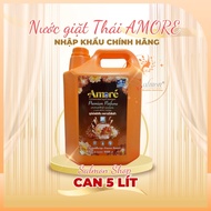 Nước Giặt Xả Đậm Đặc AMORE Can 5 Lít Nước Giặt Thái 6 In 1 Hương Nước Hoa Chính Hãng Thái