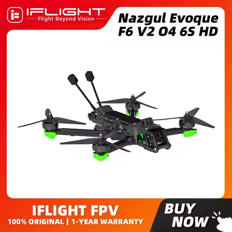 iFlight Nazgul Evoque F6D V2 O4 6S HD FPV Drone BNF F6D (DC Geometry) with O4 Air Unit Pro / GPS mod