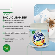 SONS 21 Baju Cleanser - Fabric Stain Remover Oxi Action Laundry Detergent Powder - 500g