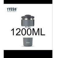 TYESO TUMBLER 2IN1 STAINLESS 1200ML GREY (NEW)