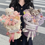 Creative hello kitty hello kitty hello kitty Doll Cartoon Finished Product Bouquet Birthday Gift for