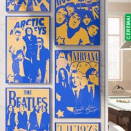 90s Music Band Poster Aesthetic Vintage Wall Decoration Cool Modern Minimalist