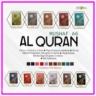 Mushaf Al-Quran Al Mubarak Al-Quran Pocket A6 muiid Quran Translation Zipper A6/2W