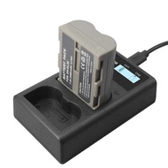 Camera Battery EN-EL3E LCD for Nikon D50 D70 D70S D90 D80 D100 D200 D300 D300S Digital Charger Kit