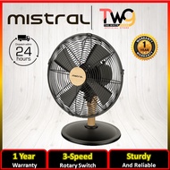 Mistral 12'' Table Fan with AC Motor & 3 Speed Rotary Switch | MTF1215M , MTF-1215M