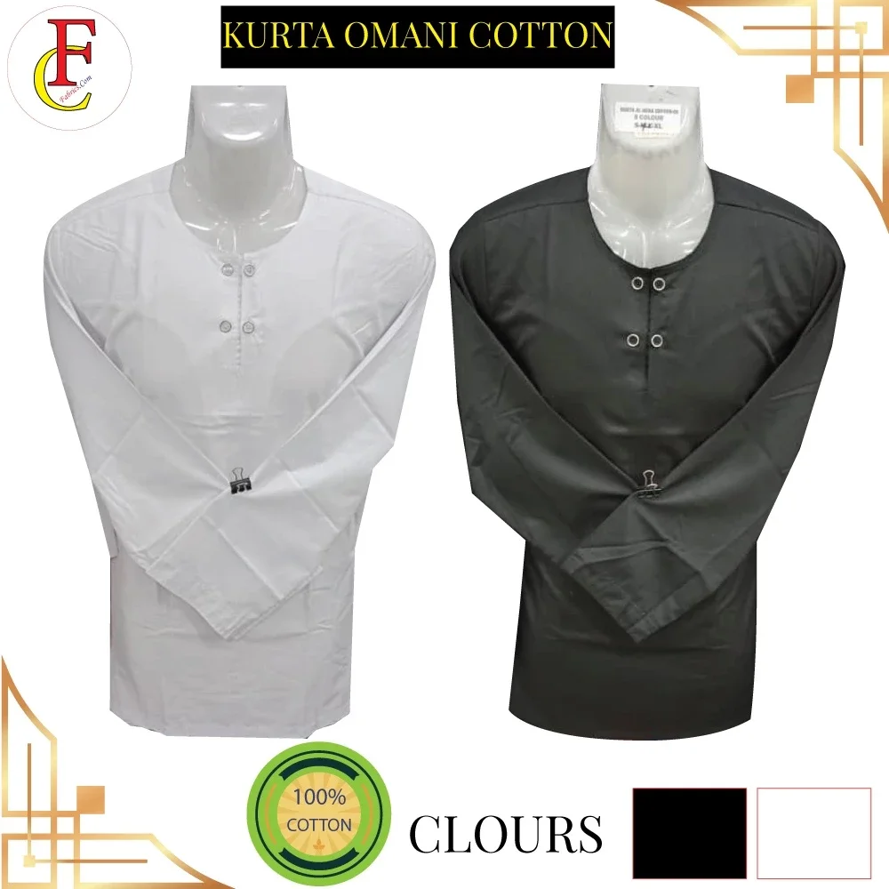 KURTA AL HERA COTTON TANGAN LABUH KURTA PENDEK