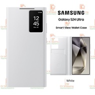 เคส Samsung S24 Ultra Smart View Wallet Case (ของ Samsung แท้ 100%) เคส S24 Ultra Case S24 Ultra S24
