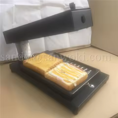 Cheese raclette semi-circular Swiss roasting wheel cheese electric grill grilled cheese plate burnin