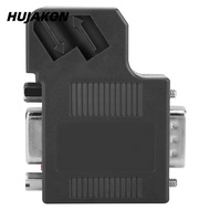 HUJAKON For Profibus Connector, 35° Without Programming Port Gold-plated Pure Copper DP Bus Connecto