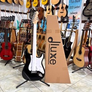 Dluxe Electric Guitar Original Dluxe DS 100 BK Strato Black Electric Guitar Strat Style Model