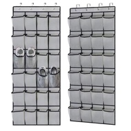 24 Grid Door Hanging Bag Shoe Storage Storage Bag Multi-Layer Grid Storage Hanging Bag Bedroom Wall 