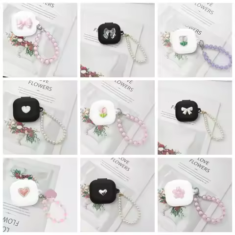 flower case for CMF by Nothing Buds 2A /Buds Pro /Buds Pro 2 Case Silicone Earphone Cover for NOTHIN