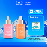 Bộ 2 Serum Sáng Mịn - Dưỡng trắng mờ thâm căng bóng da 10% HA 5% Niacinamide G.G.G Wonder Glow Brigh