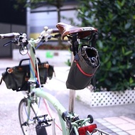 Brompton 兩用自行車坐墊包 - 軍綠色