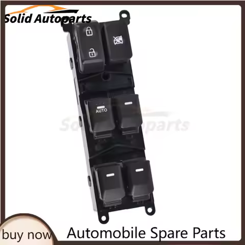 Kia Rio Power Window Switch 16PINS 93570-1W155 Control for 2012-2015 LHD Electric Master Glass Butto